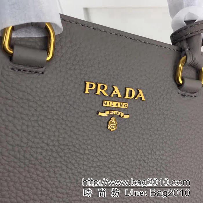 普拉達PRADA原單 最新爆款 1BA106-2原單荔枝紋牛皮 手提肩背包 PHY1540